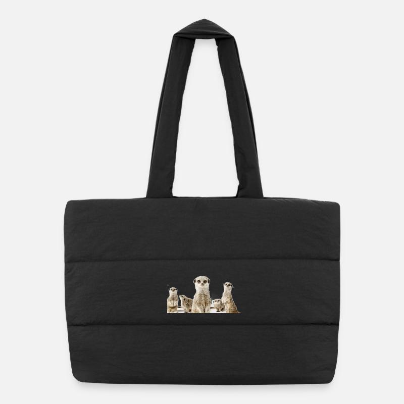 Écureuil terrestre Sac shopping matelassé