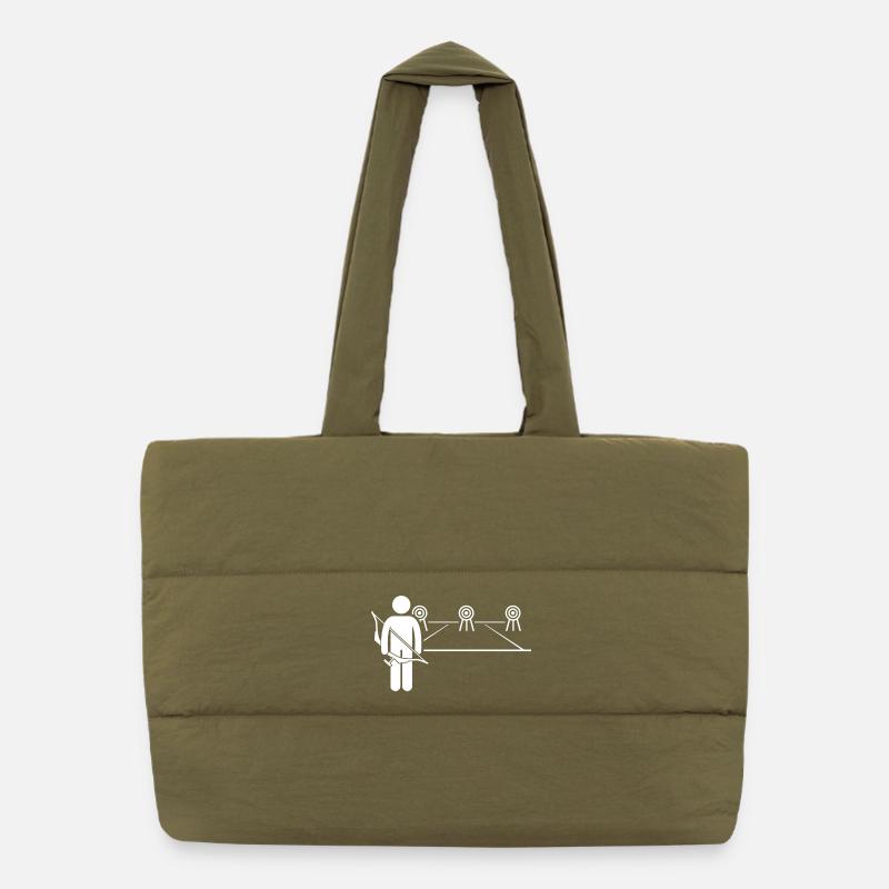 Bogenschießen Puffer-Einkaufstasche