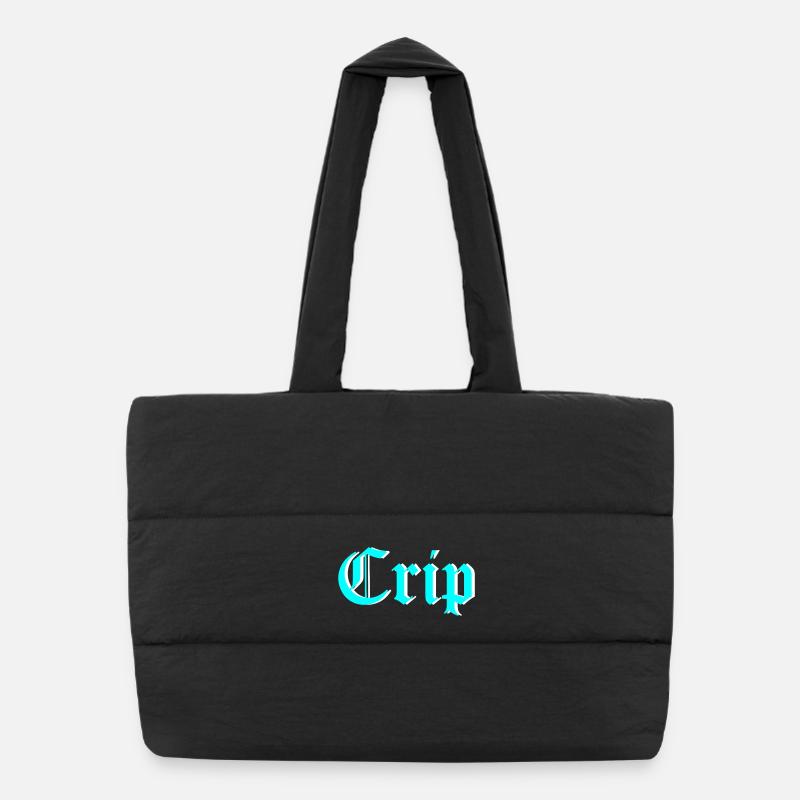 Crip - Puffer Shopping Bag - black