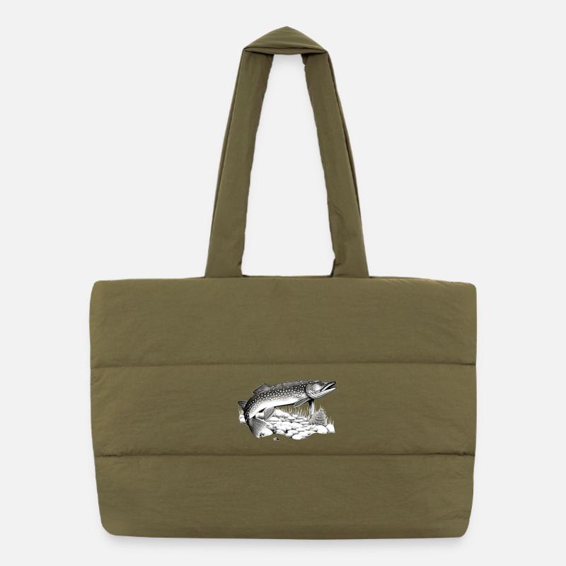 Sac shopping matelassé