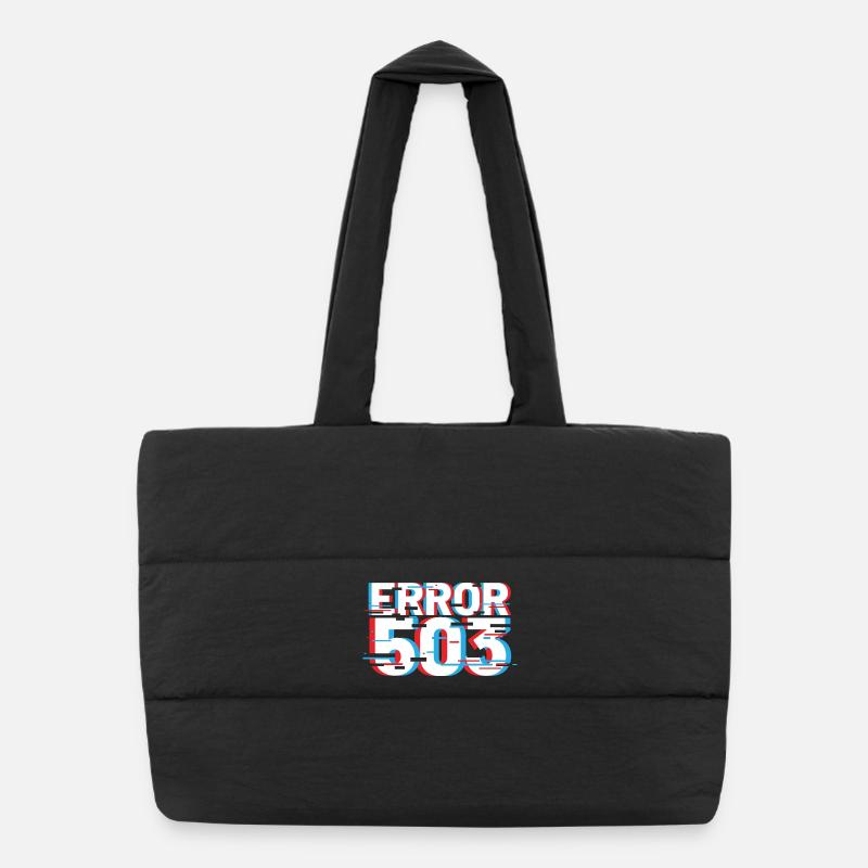 Erreur 503 Glitch Sac shopping matelassé