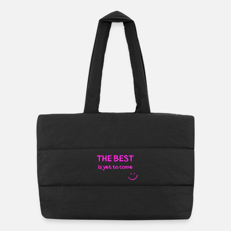 Le meilleur reste à venir ! pour les femmes enceintes Sac shopping matelassé