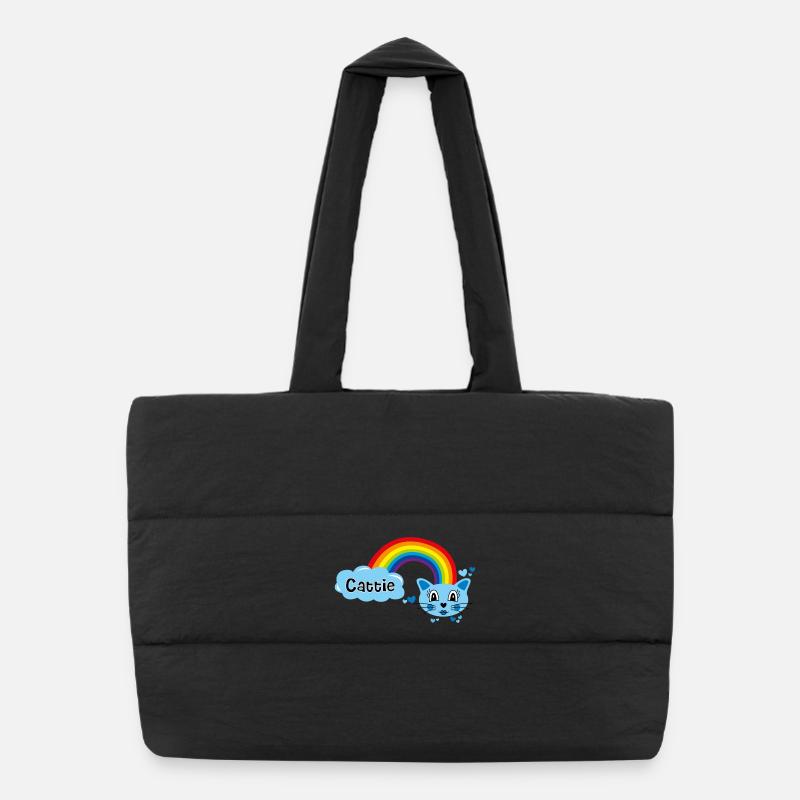 Cattie cute par Helfspawn Sac shopping matelassé