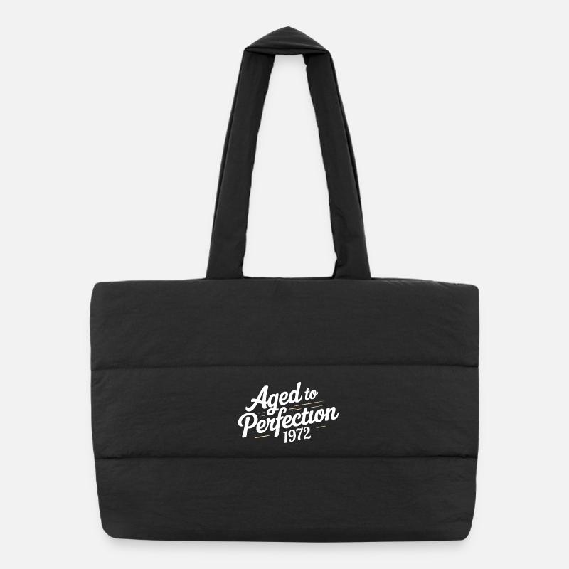 1972 Conception du 54 – Pour 54 ans Sac shopping matelassé
