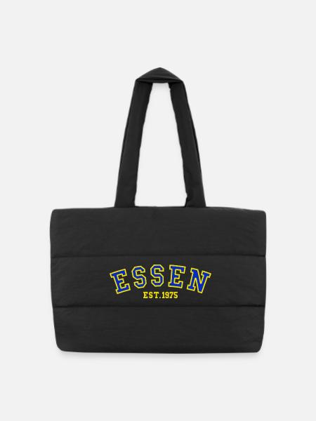 Essen Est. 1975 - Puffer Shopping Bag - black