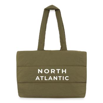 NORTH ATLANTIC | Wild Authenticity - Puffer Shopping Bag - safari green - Front