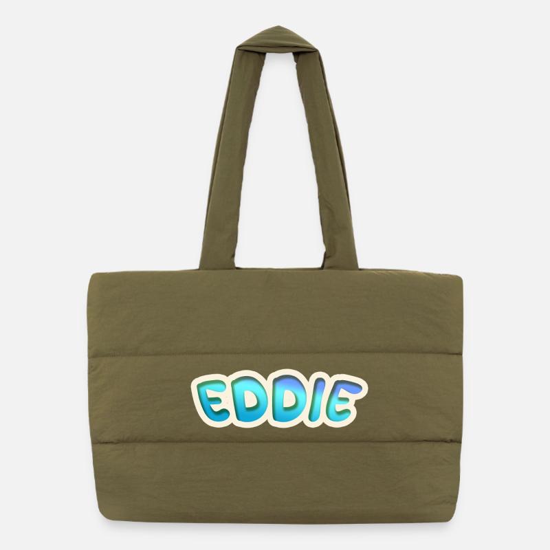 Beruf Eddie Puffer-Einkaufstasche