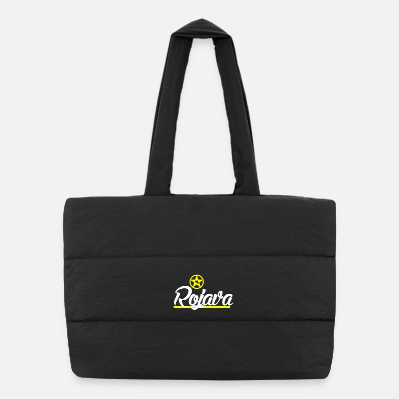 Kurde de Rojava Sac shopping matelassé