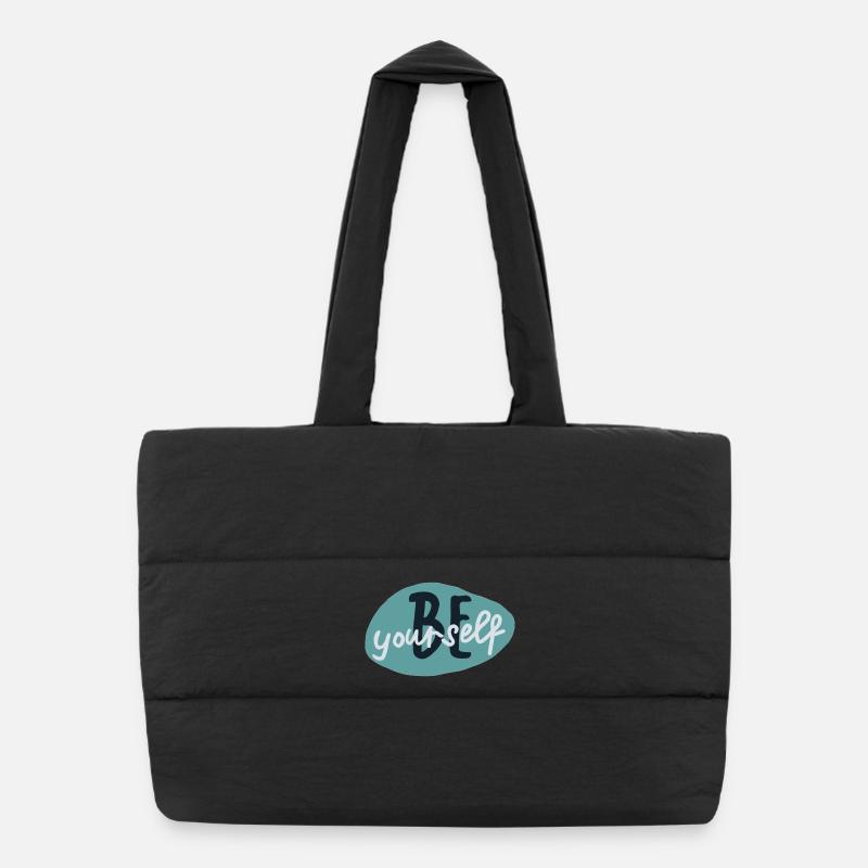 Sei du selbst Puffer-Einkaufstasche
