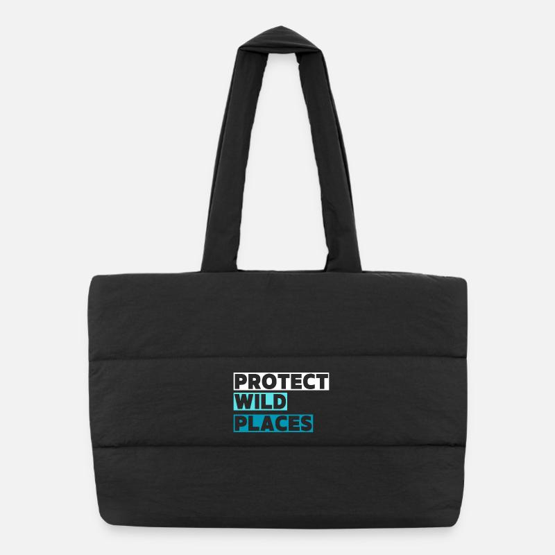 Wilderness & Adventure Protection Puffer Shopping Bag