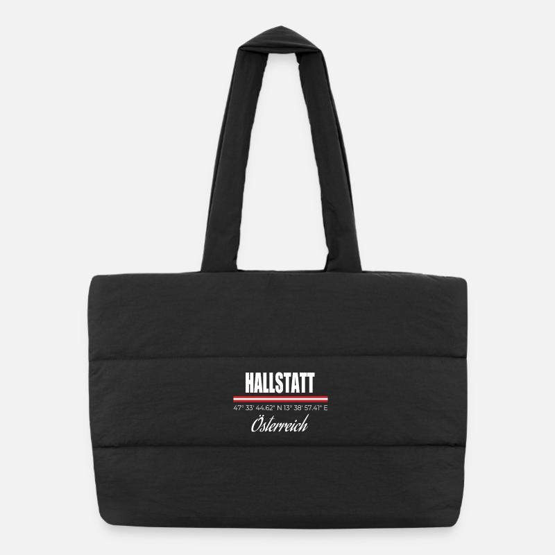Hallstatt Puffer Shopping Bag