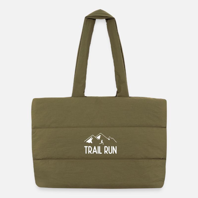 Trail Run Puffer Shopping Bag