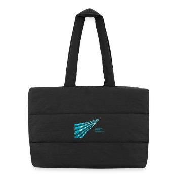 Running sport experience - Sac shopping matelassé - noir - Devant