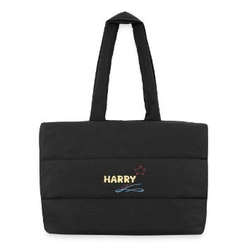 Star Harry - Puffer Shopping Bag - black - Front