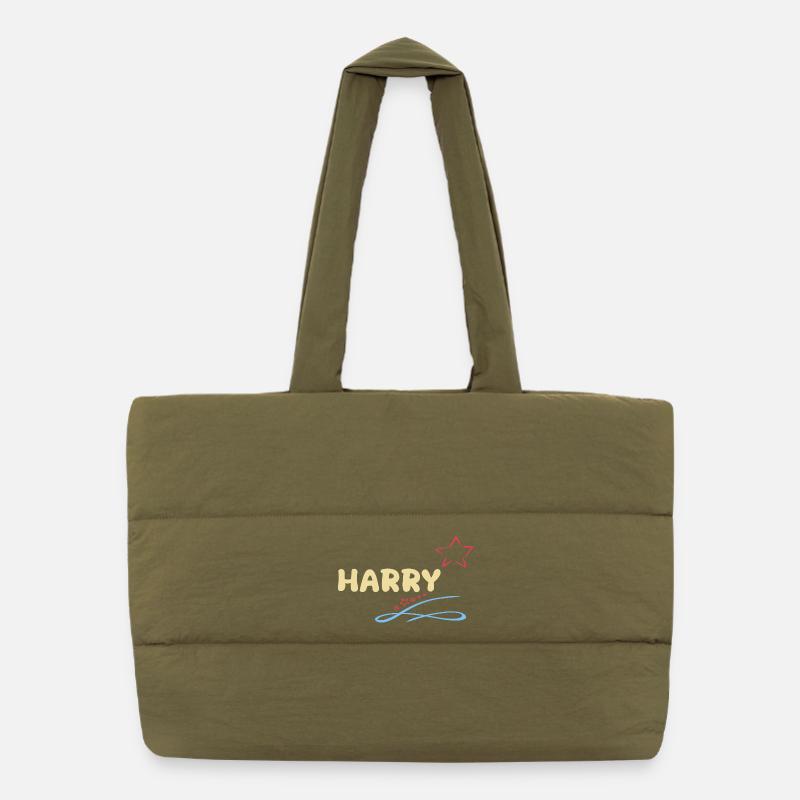 Sterne Harry Puffer-Einkaufstasche