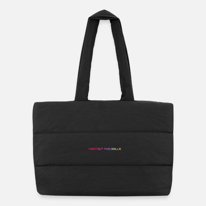 Protect_the_Dolls_bunt_ Sac shopping matelassé