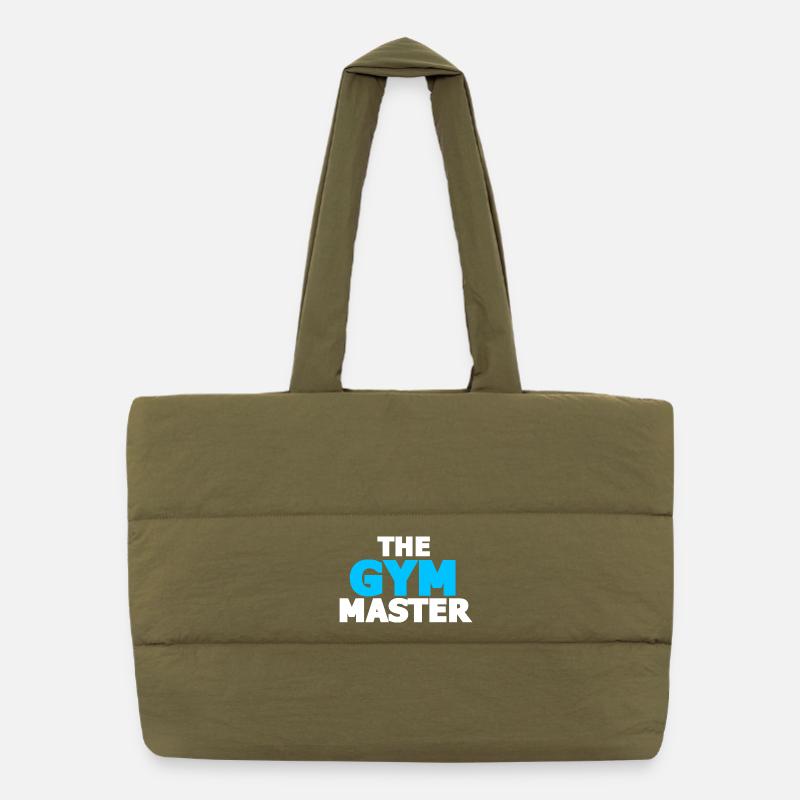 The Gym Master Puffer Shopping Bag