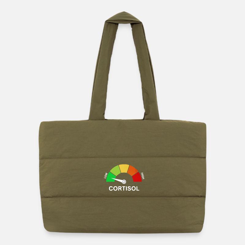 low cortisol skala  Puffer-Einkaufstasche