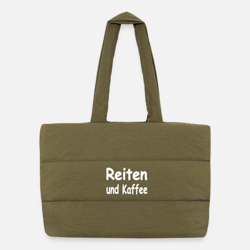 Reiten Puffer-Einkaufstasche