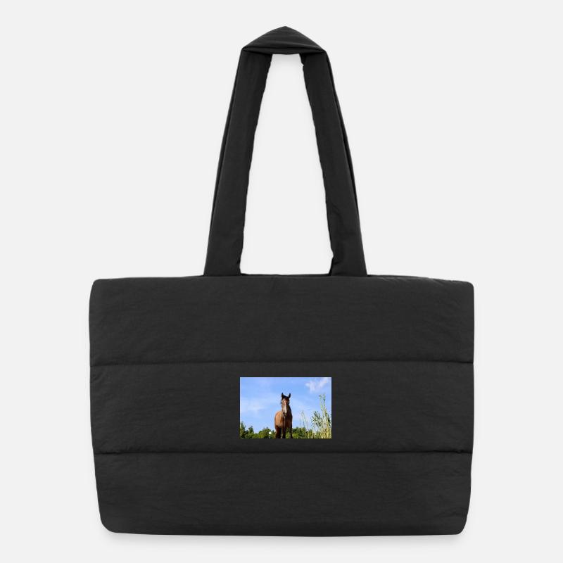 Sac shopping matelassé