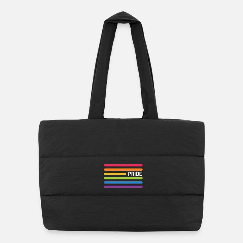 Mois de la fierté LGBT - Fierté ! Sac shopping matelassé