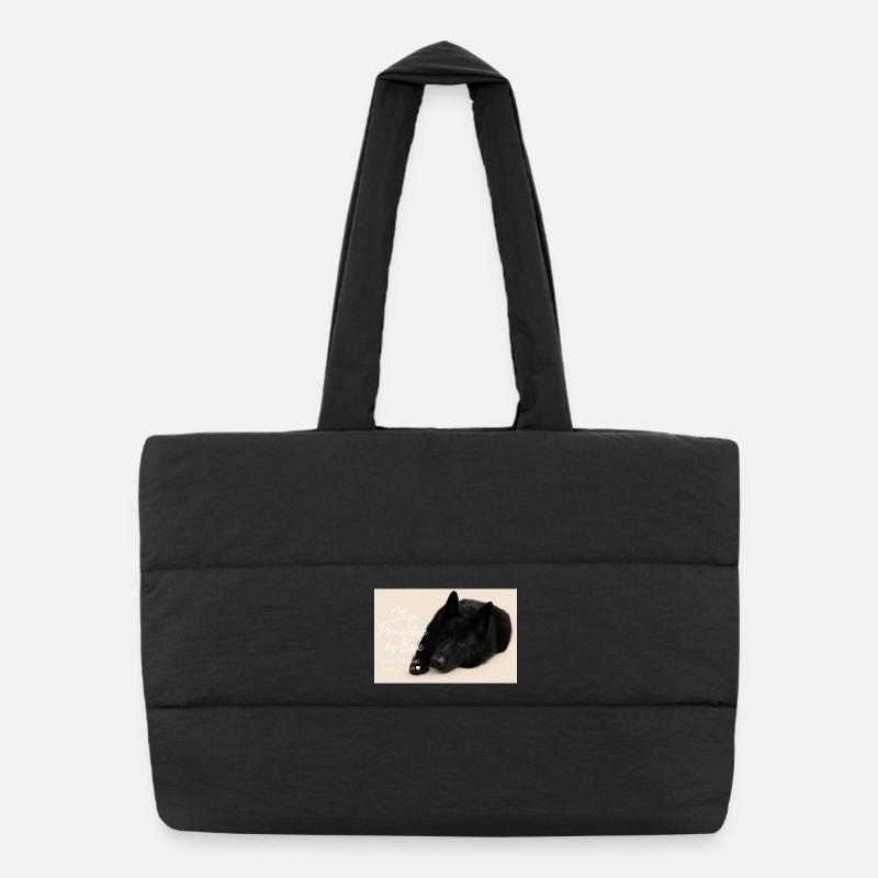 Sac shopping matelassé