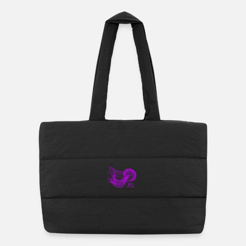 Art de la méduse Grace Can Sting Sac shopping matelassé