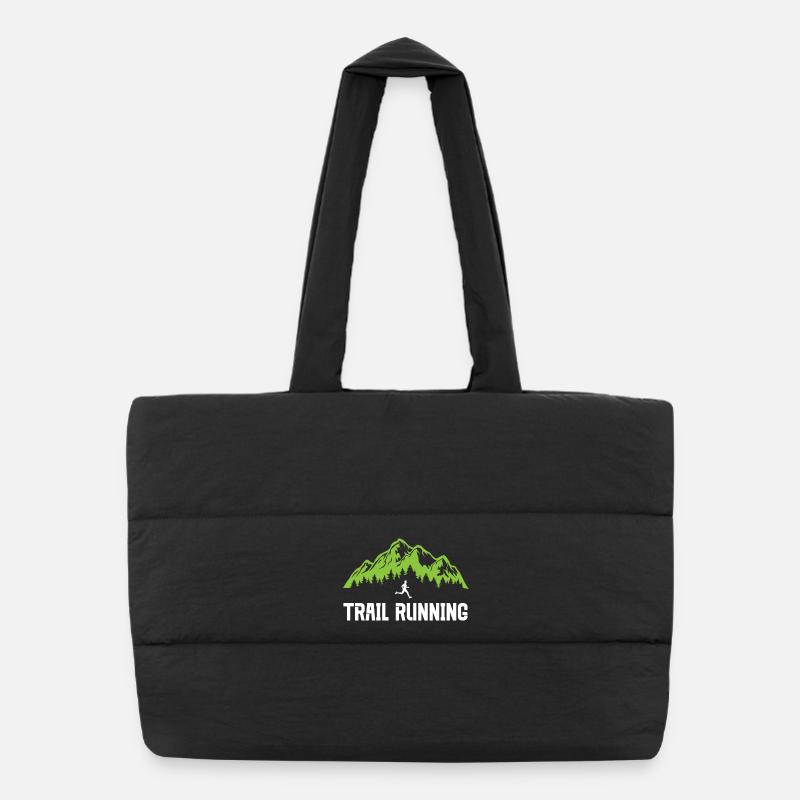 Course sur sentier Sac shopping matelassé
