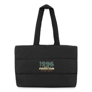 1996 - Puffer Shopping Bag - black - Front