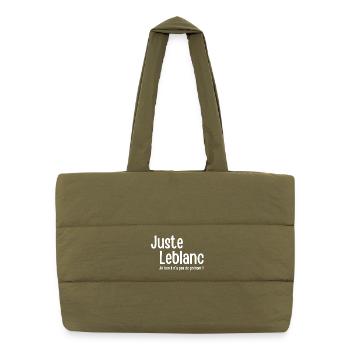 cinéma, fan de cinéma, film culte - Sac shopping matelassé - safari green - Devant