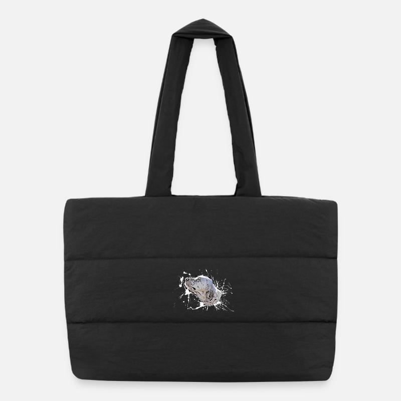 Chien Sac shopping matelassé