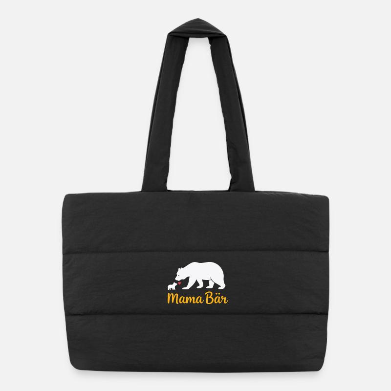 Future Maman MAMA BEAR Rétro Drôle Sac shopping matelassé