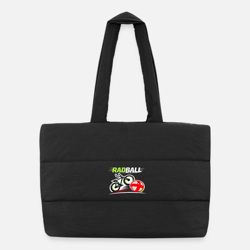 Cycling ball, cycleball, cyclisme en salle Sac shopping matelassé