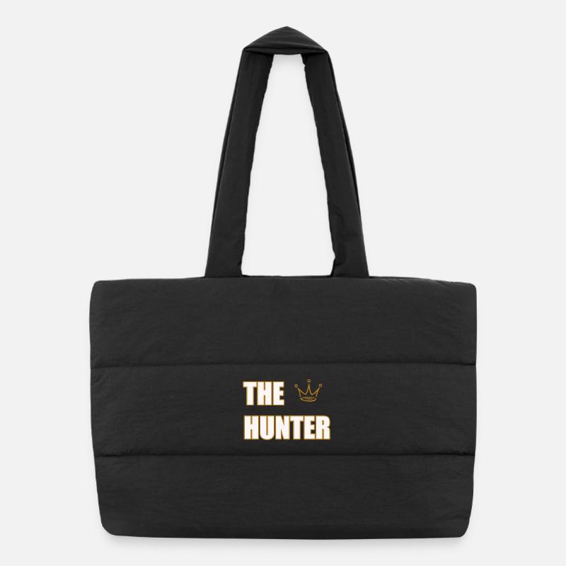 THE HUNTER – Déclaration audacieuse sur la nature et la chasse Sac shopping matelassé