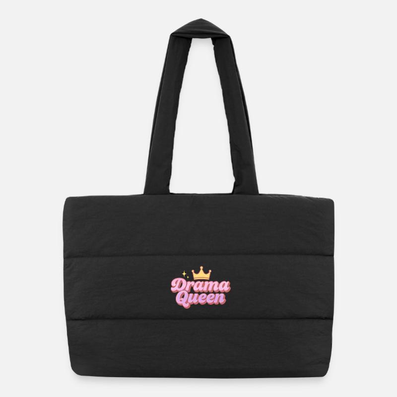 Reine du drame Sac shopping matelassé