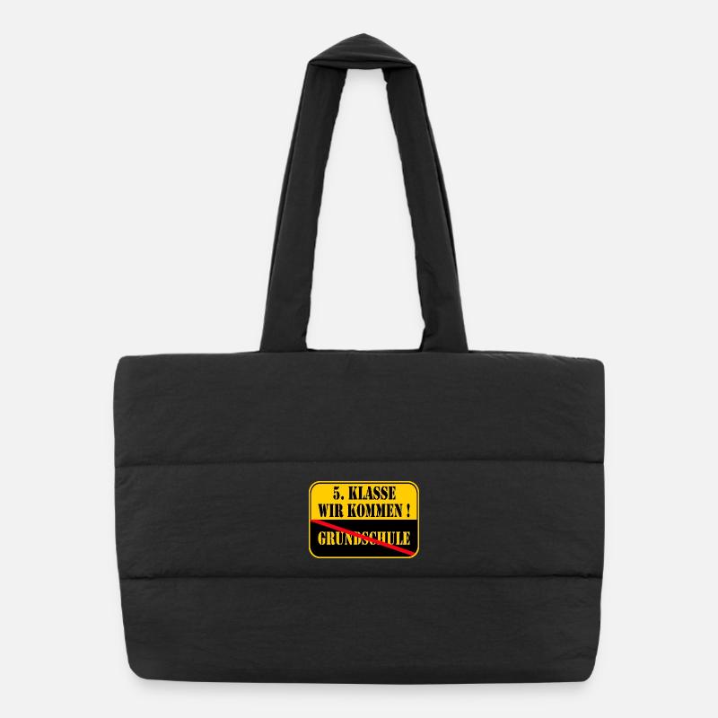 5th Grade Puffer Shopping Bag