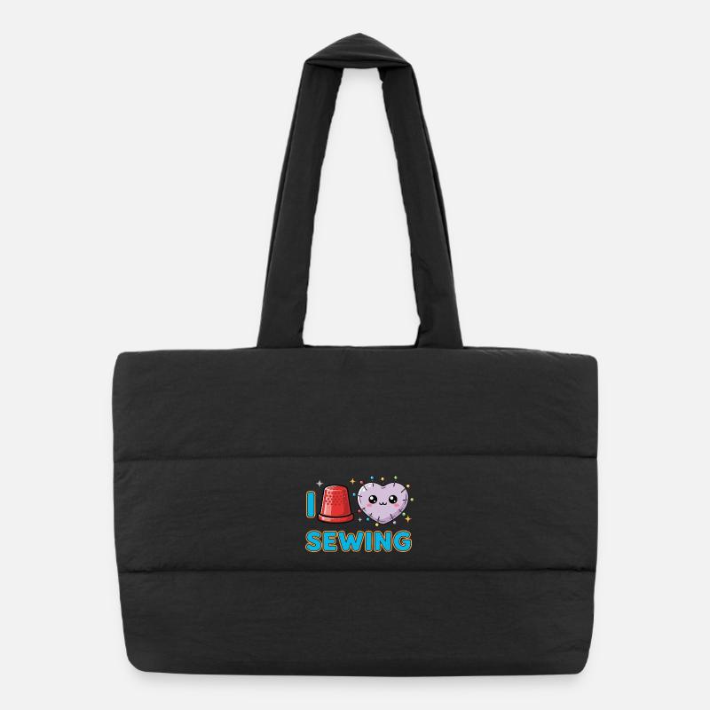 Sac shopping matelassé