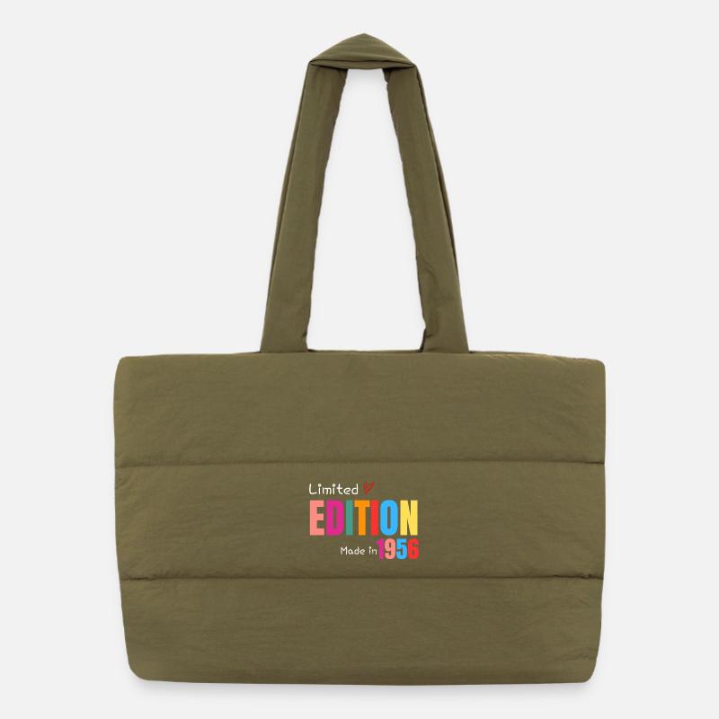 Limited edition Made in 1956 Puffer Shopping Bag