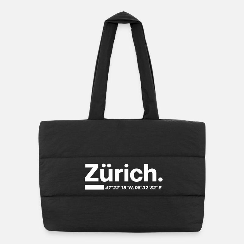 Coordonnées Zurich Sac shopping matelassé