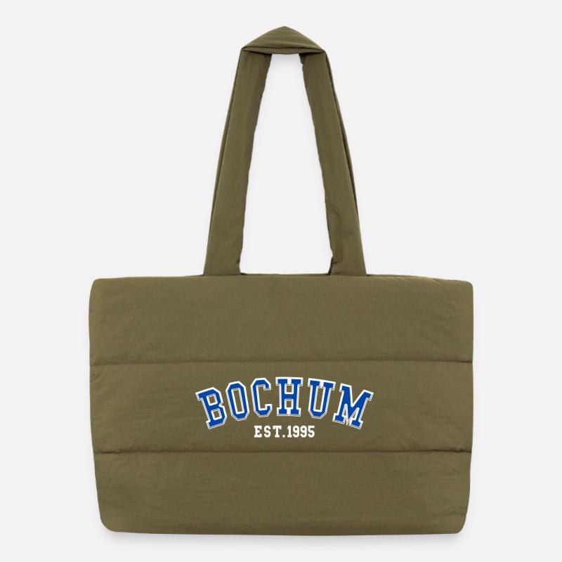 Bochum Est. 1995 Puffer-Einkaufstasche