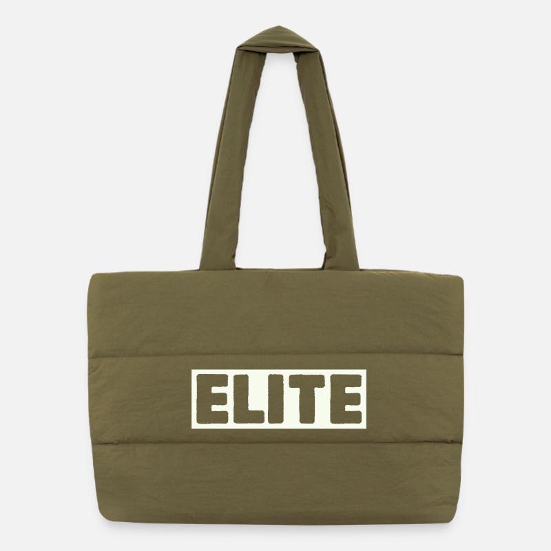 Maillot Elite Lettering Sac shopping matelassé