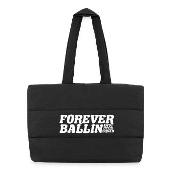 Équipe Forever Ballin - Sac shopping matelassé - noir - Devant