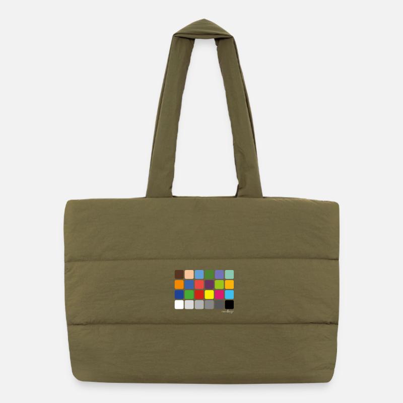 Colorchecker Puffer-Einkaufstasche