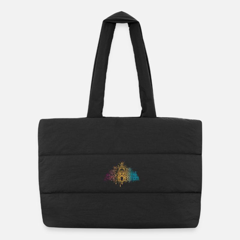 Sac shopping matelassé