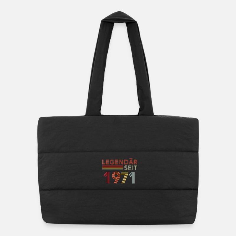 Legendär Seit 1971 Mann Geburtstag Puffer-Einkaufstasche