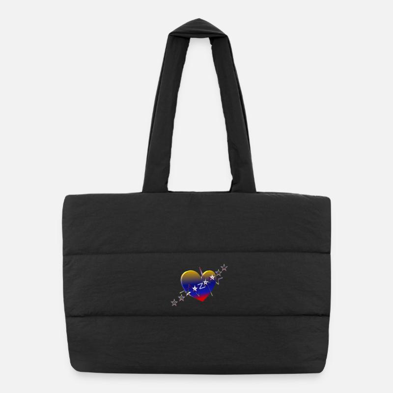 LATENTE VENEZUELA Sac shopping matelassé