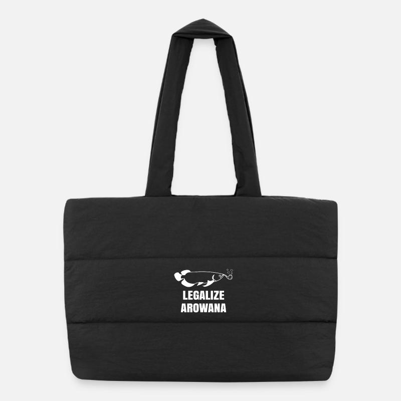 Poisson, Déclaration, Animaux de compagnie, Animaux, Animaux de compagnie Sac shopping matelassé