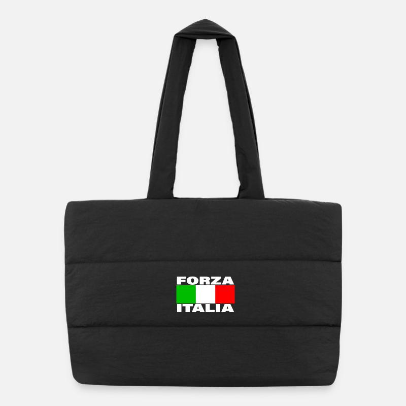 FORZA ITALIA Puffer-Einkaufstasche