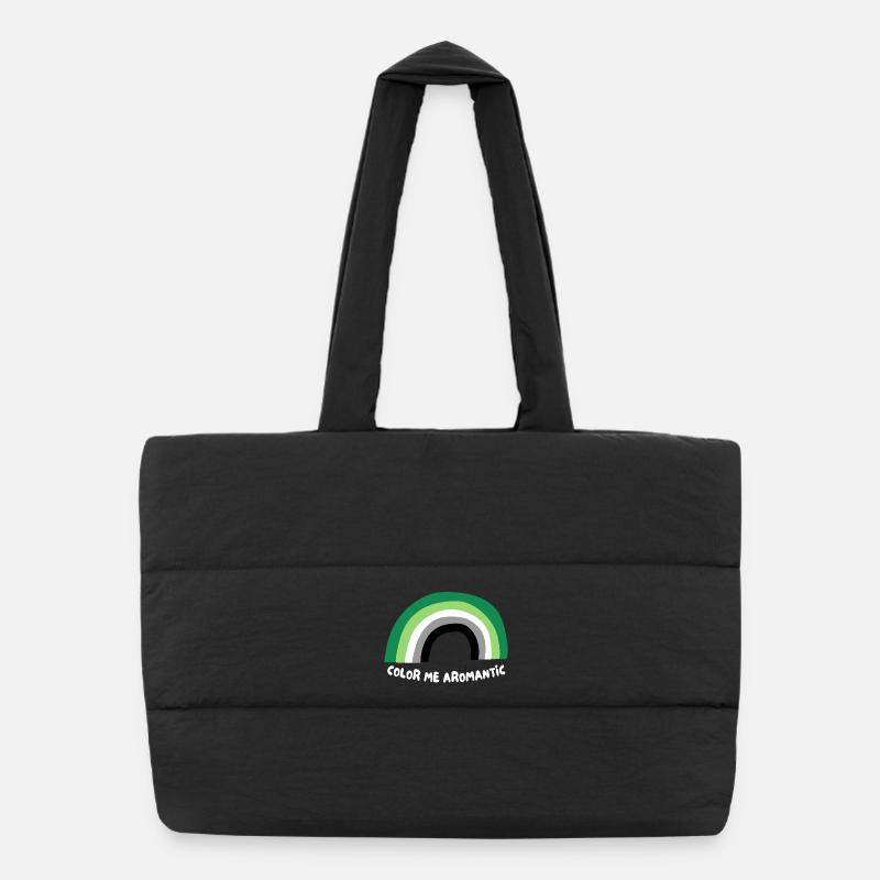 Color me Aromantic Puffer Shopping Bag