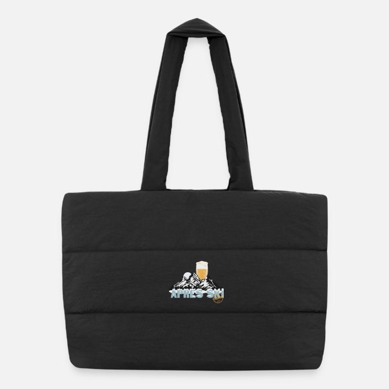 Après Ski Party – Cheers to the slopes! Puffer Shopping Bag